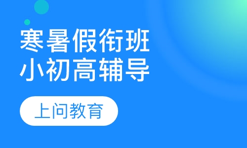 小初高辅导 寒暑假衔班