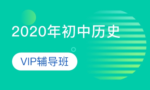 2020年初中历史VIP辅导班