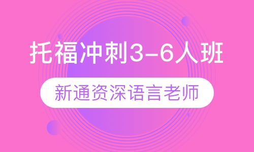 寒假班-托福冲刺3-6人班