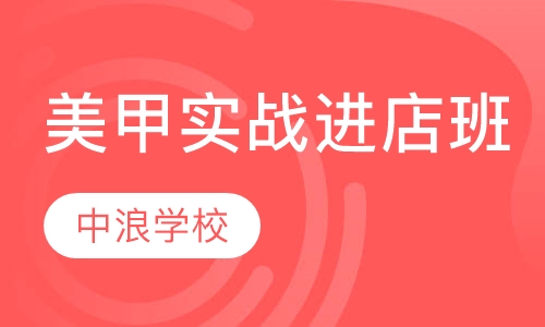 1 1全国国际美甲实战进店班