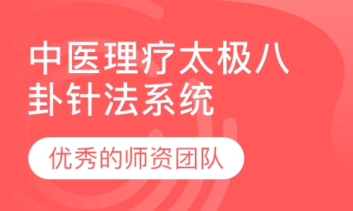 中医理疗太极八卦针法系统班