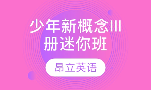 少年新概念III册迷你班