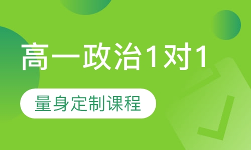 高一政治1对1辅导