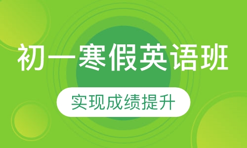 初一寒假英语班
