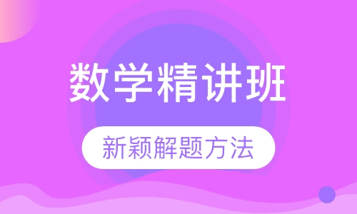 初中数学精讲课程