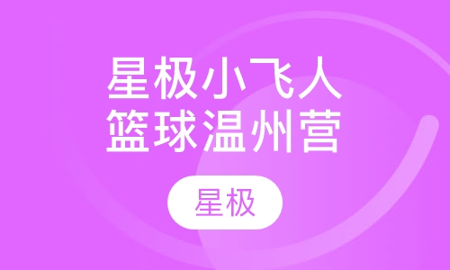 广厦星极小飞人篮球周末营