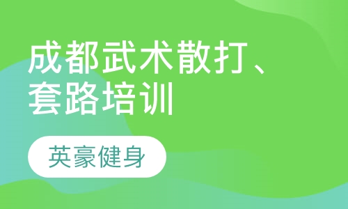 成都武术散打、套路培训