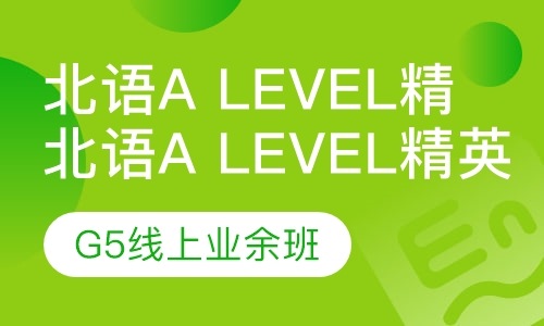 北语A level精英G5线上业余班