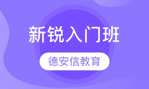 新锐入门班