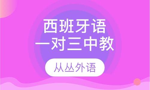 西班牙语一对三（中教）