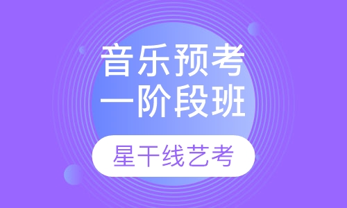 音乐专业周末预考一阶段班