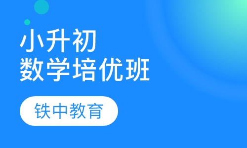 小升初数学培优班