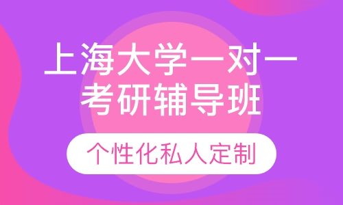 直播课上海大学一对一考研辅导班