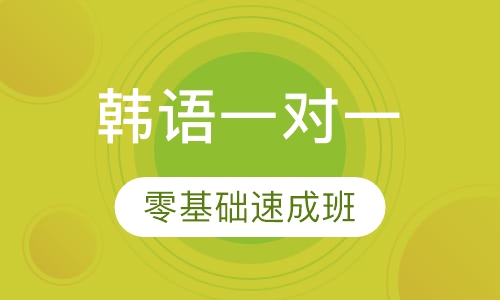 韩语一对一零基础速成班