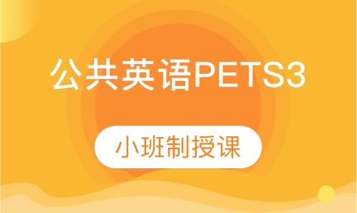 公共英语PETS3
