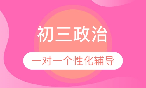 初三政治一对一辅导