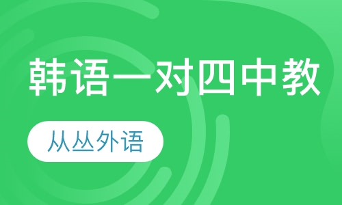 韩语一对四（中教）