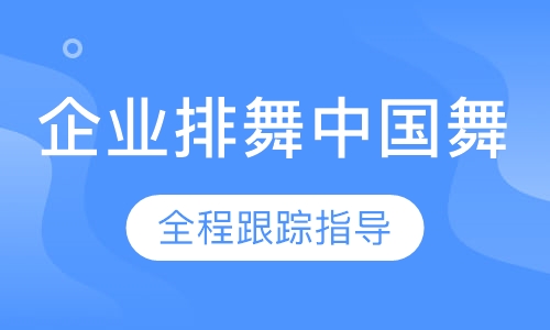 企业排舞中国舞班