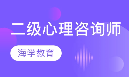 二级心理咨询师