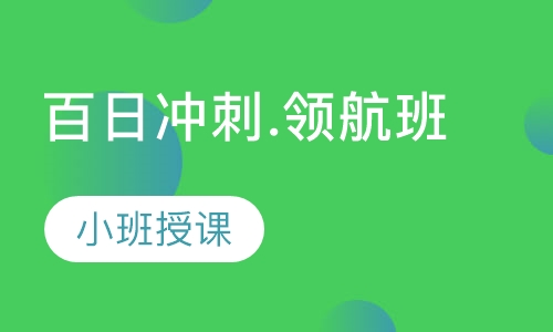 百日冲刺.领航班