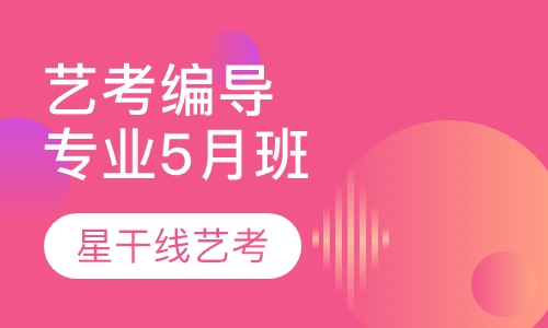 艺考编导专业5月班
