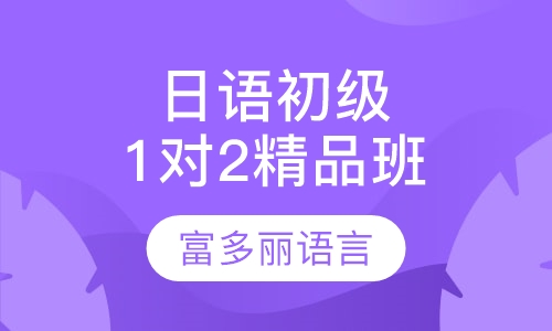 日语初级1对2精品班