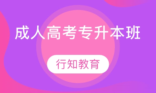 成人高考专升本班