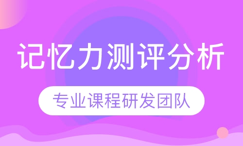 记忆力测评分析