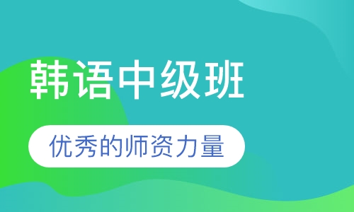 韩语中级班