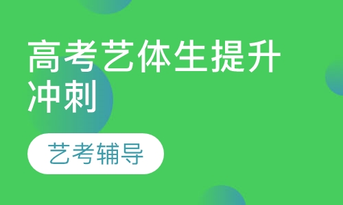 高考高考艺术生提升冲刺