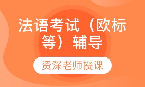 法语考试（欧标等）一对一辅导