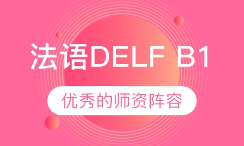 法语DELF B1