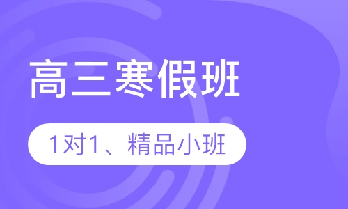 高三寒假班