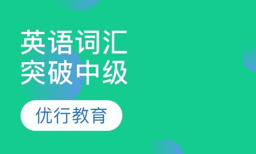 英语词汇快速突破中级一对二