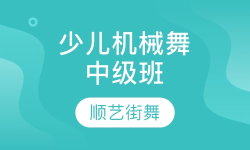 少儿机械舞中级班