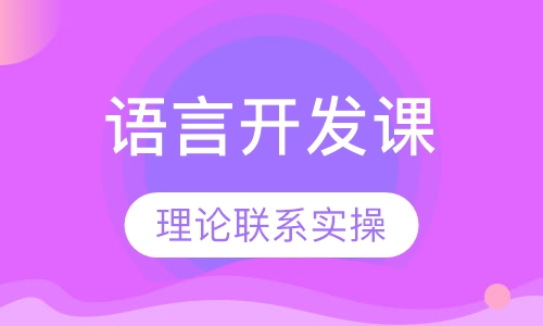 语言开发课