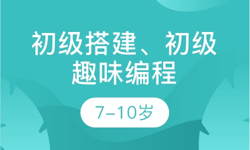 初级搭建、初级趣味编程