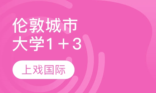 英国伦敦城市大学1＋3
