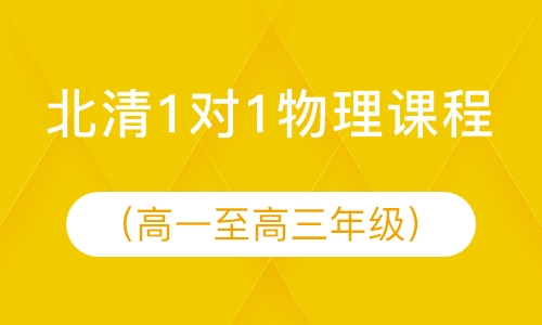北清1对1物理课程（高一至高三年级）