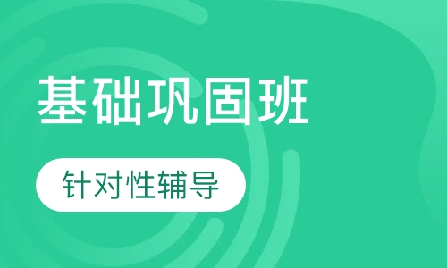 基础巩固班