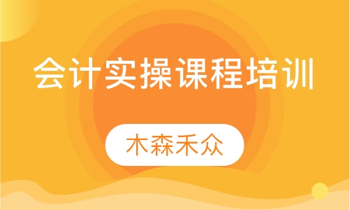 会计实操课程培训