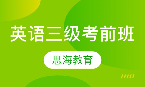 大学英语三级考前班