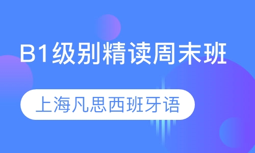 B1级别精读周末班
