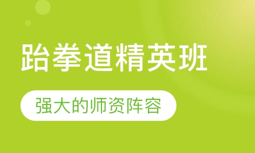 跆拳道精英班
