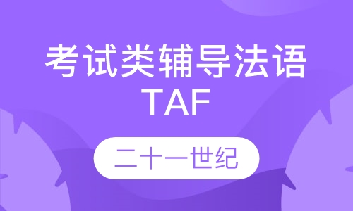 考试类辅导法语TAF