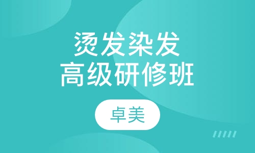 高级烫发染发研修班