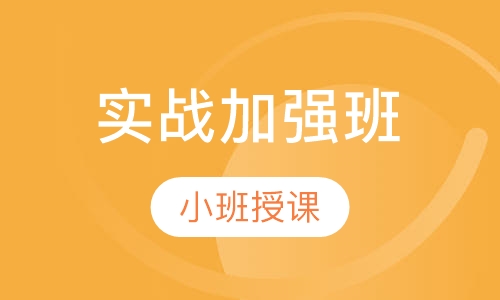 实战加强班