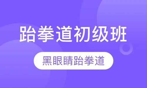跆拳道初级班