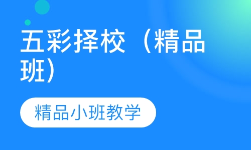 五彩择校（精品班)
