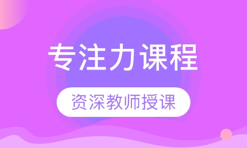 专注力课程